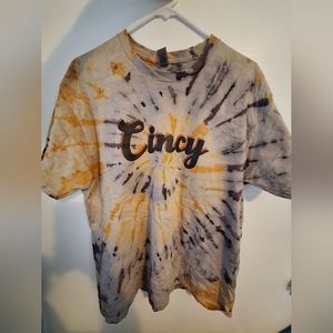 Tie-dye Cincinnati t-shirt